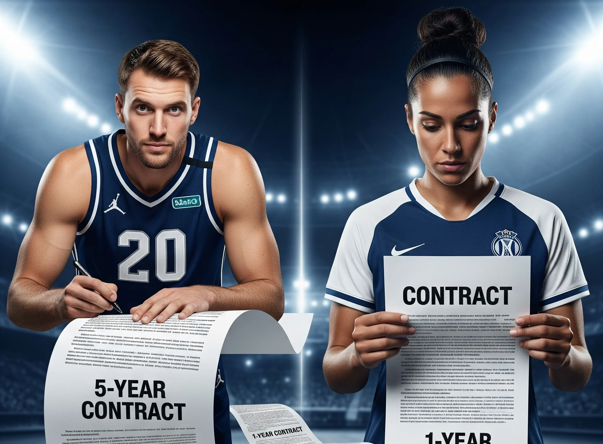 Why Do Most Female Players Get Shorter Contract Periods?