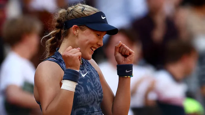 Andreeva sends local hope Gracheva packing to reach French Open quarter-finals