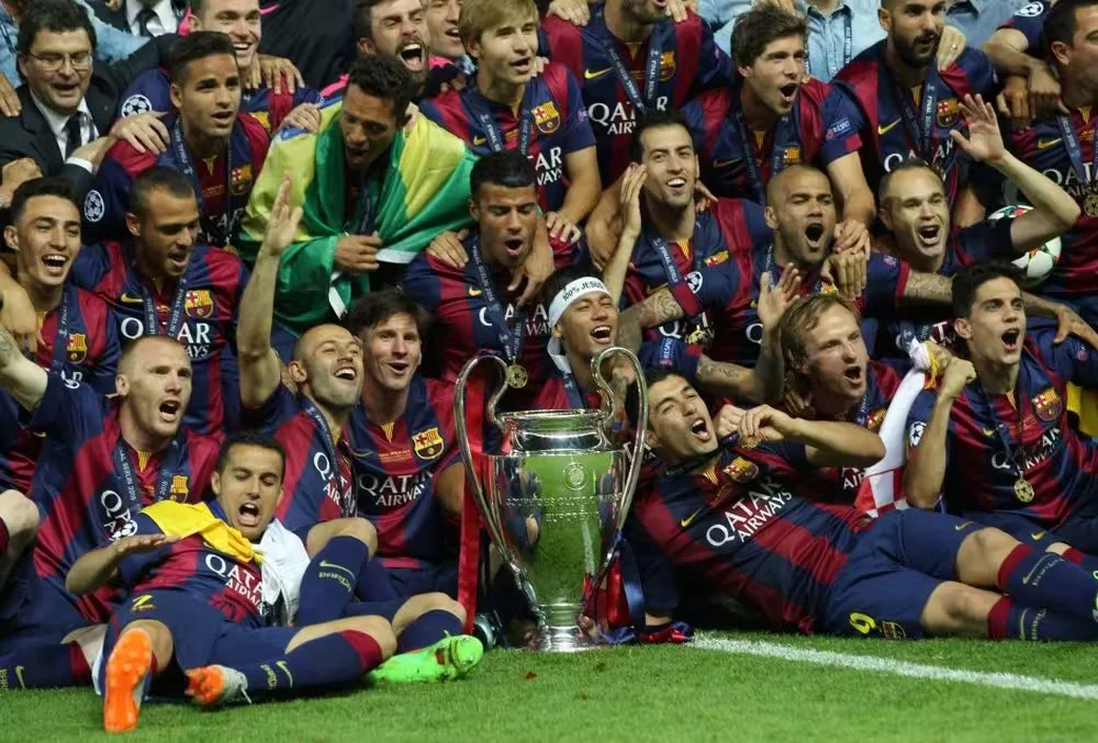 Clubs that won the Champions League and league title in the same season