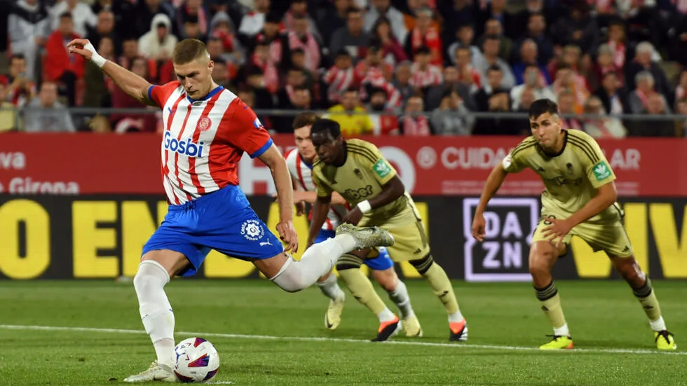 Girona 7-0 Granada: Dovbyk nets hat-trick to end Girona season on a high