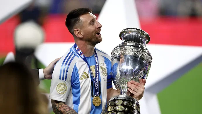 Messi becomes most decorated player of all time
