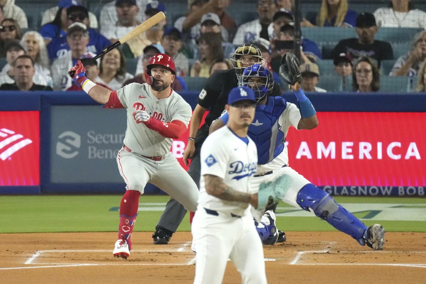 Phillies clinch NL East Title with dramatic extra-inning win over Dodgers