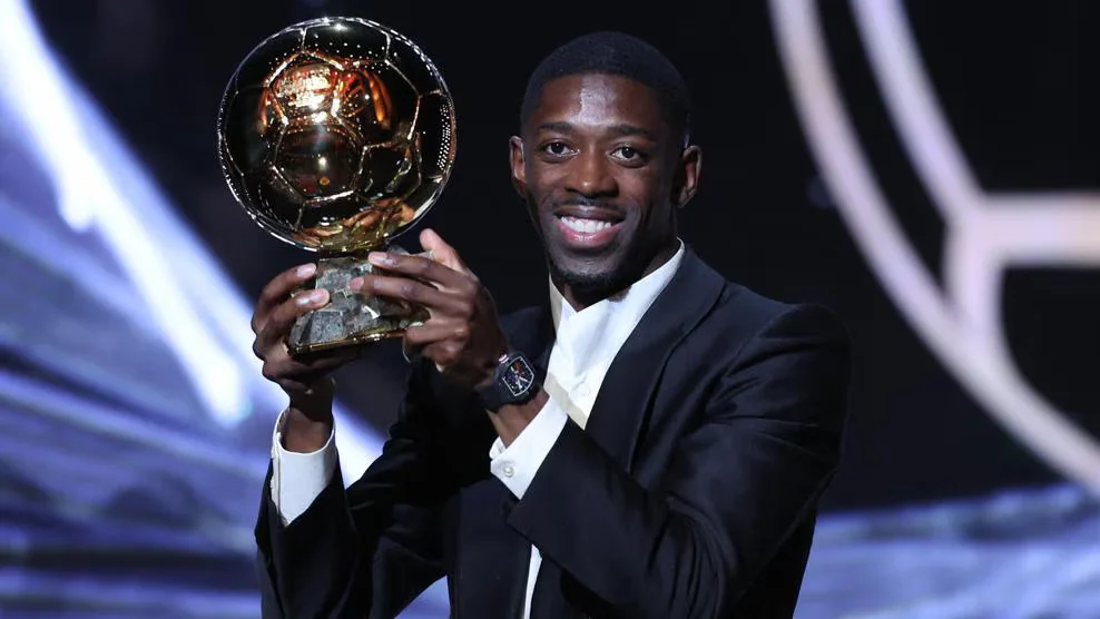 Ousmane Dembele wins 2025 Ballon d'Or