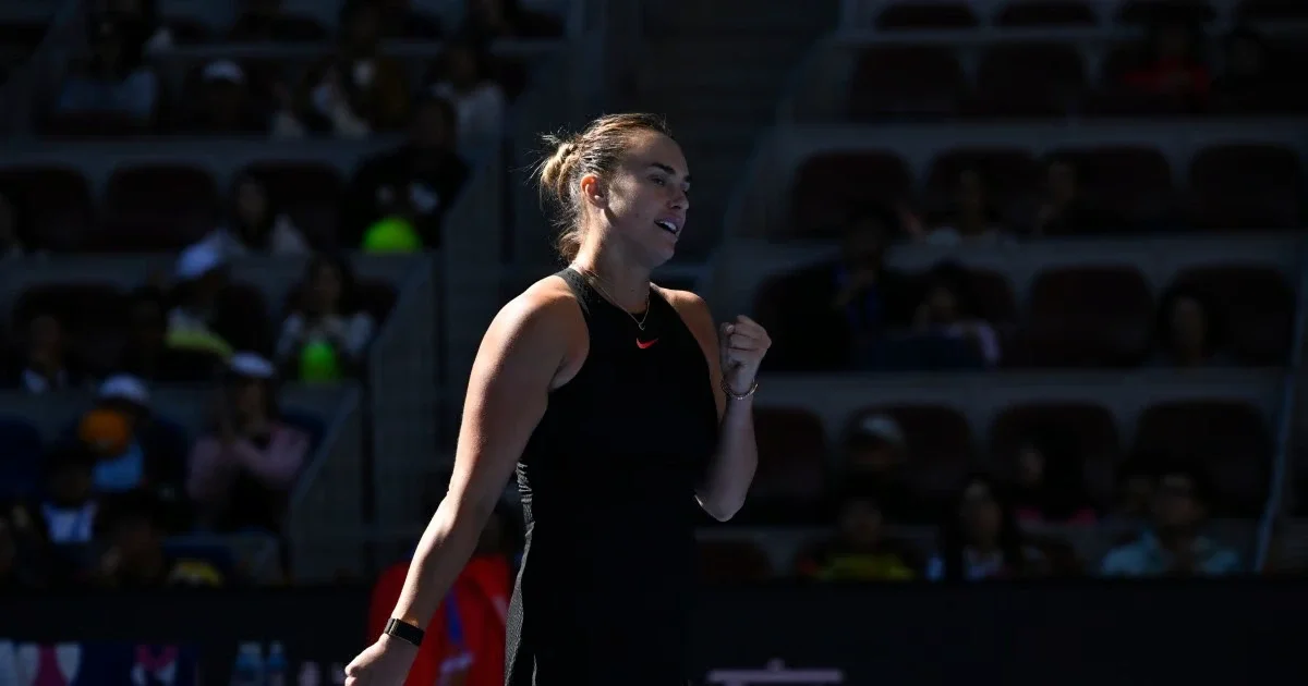 Aryna Sabalenka wins 15th match in a row to reach Beijing quarter-finals