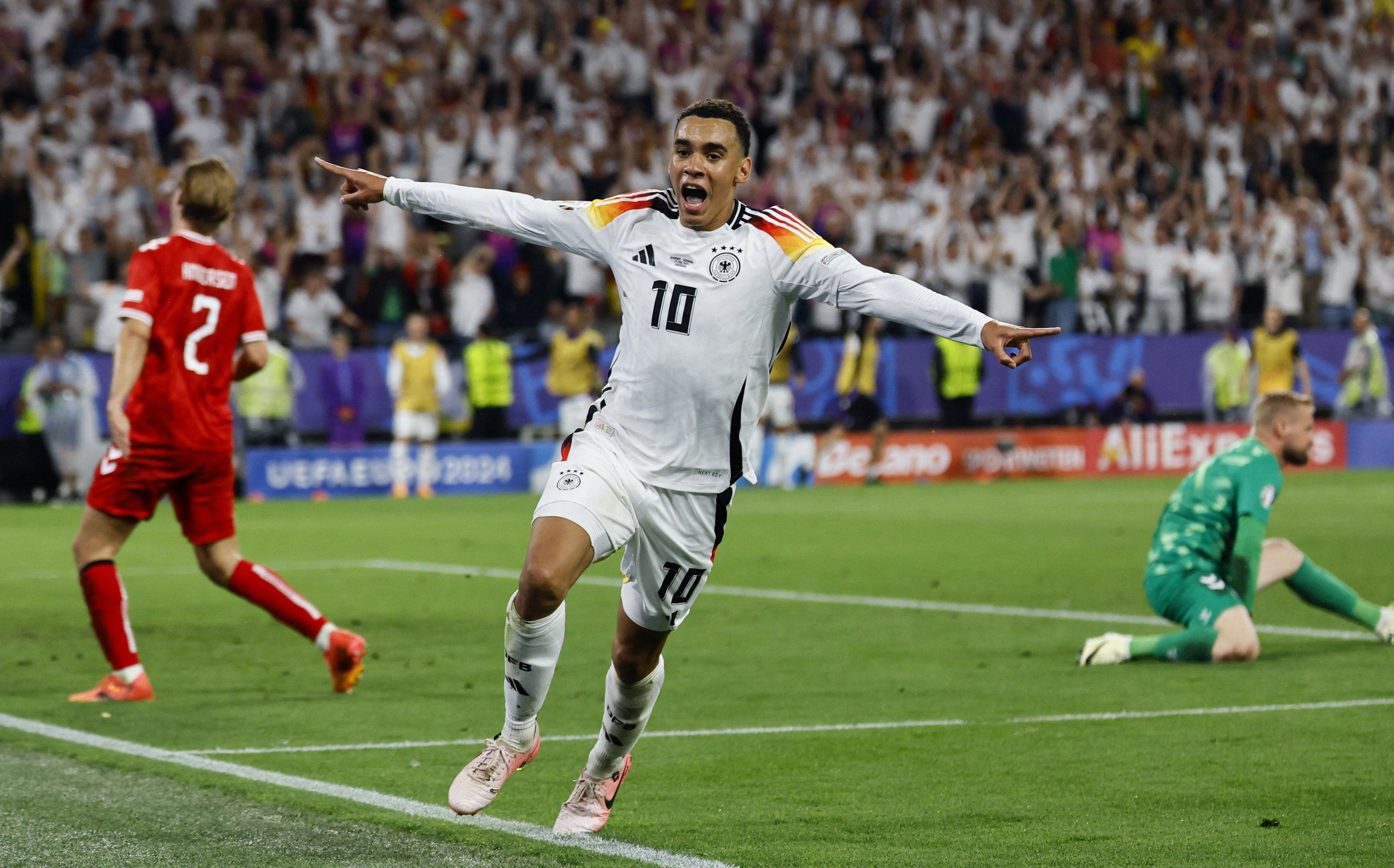 Hosts Germany defeat Denmark to progress to EURO 2024 quarterfinals