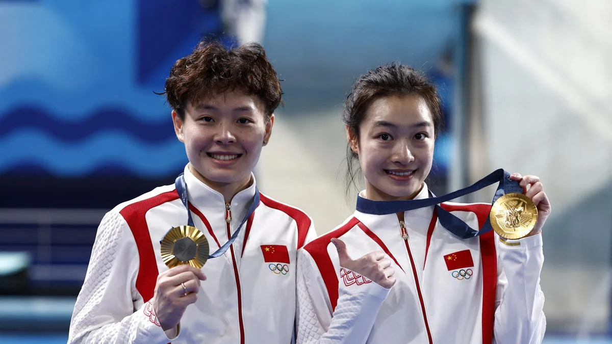 Paris Olympics: Chinese Women Win Gold in Diving, Kick Off Clean Sweep Bid