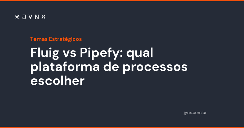 Fluig vs Pipefy: qual plataforma de processos escolher