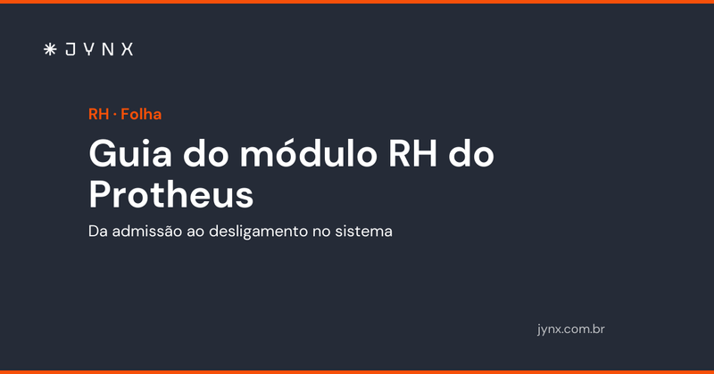 Guia do módulo RH do Protheus