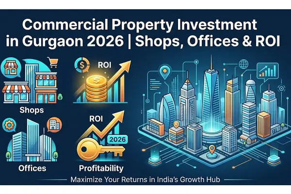 Commercial Property Investment in Gurgaon 2026 | Shops, Offices & ROI