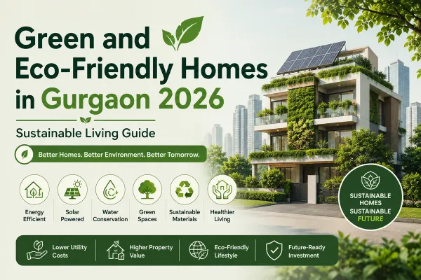 Green and Eco-Friendly Homes in Gurgaon 2026 | Sustainable Living Guide