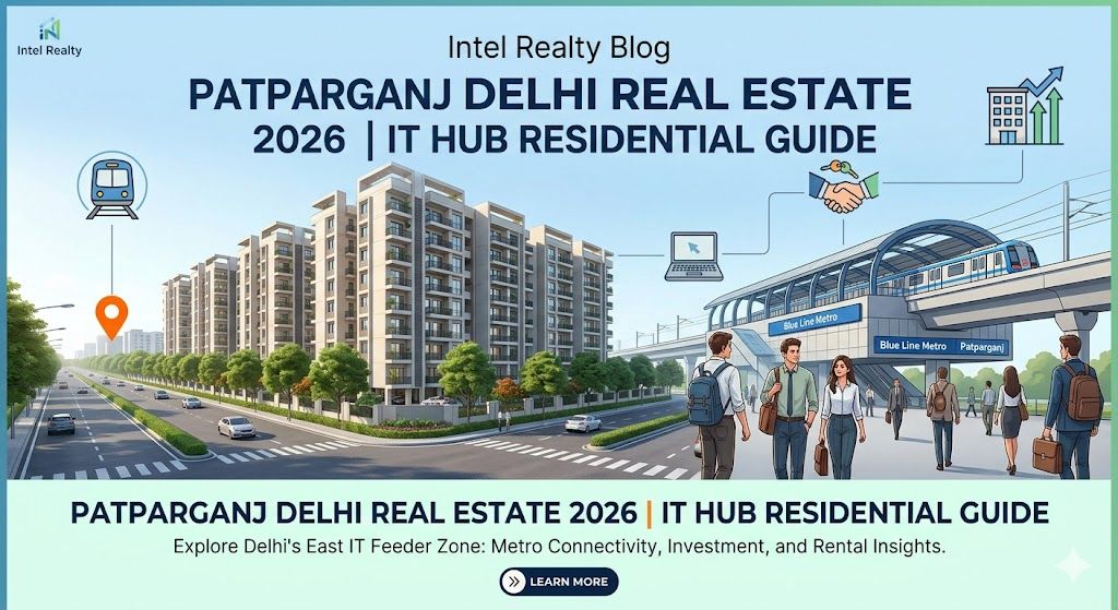 Patparganj Delhi Real Estate 2026 | IT Hub Residential Guide
