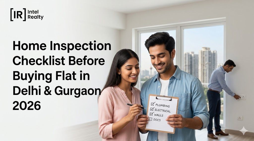 Home Inspection Checklist Before Buying Flat in Delhi & Gurgaon 2026