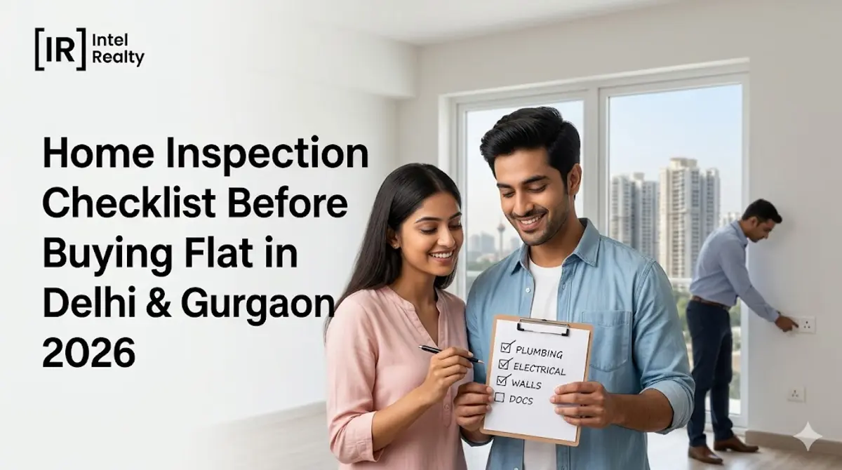 Home Inspection Checklist Before Buying Flat in Delhi & Gurgaon 2026