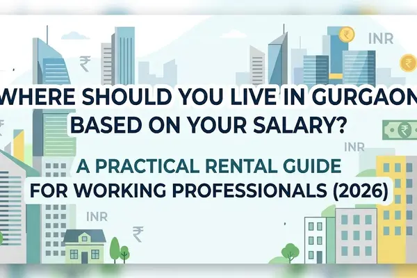 Where Should You Live in Gurgaon Based on Your Salary? A Practical Rental Guide for Working Professionals (2026)