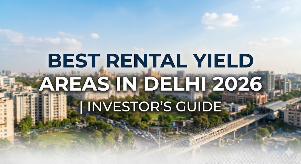 Best Rental Yield Areas in Delhi 2026 | Investor's Guide