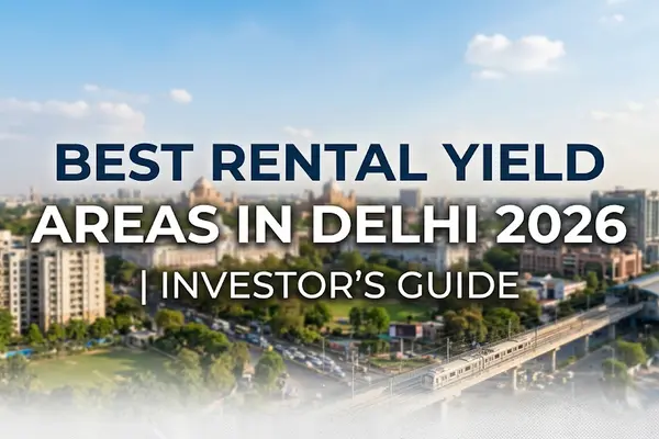 Best Rental Yield Areas in Delhi 2026 | Investor's Guide