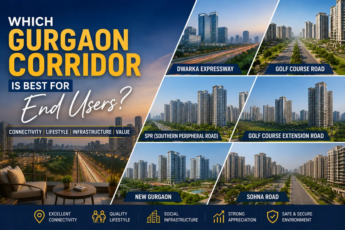 Which Gurgaon Corridor Is Best for End Users