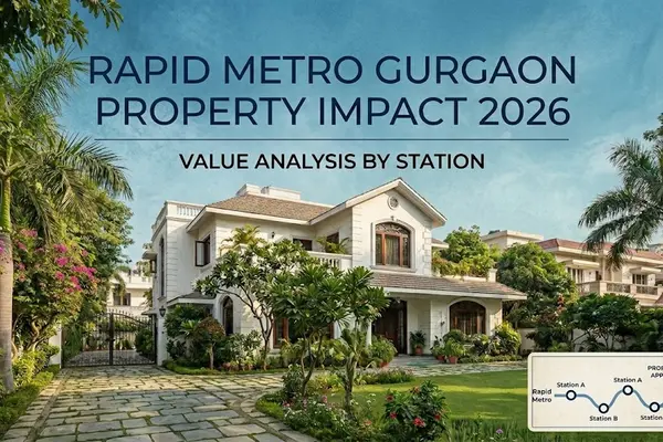 Rapid Metro Gurgaon Property Impact 2026 | Value Analysis by Station