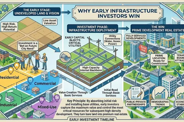 Why Early Infrastructure Investors Win