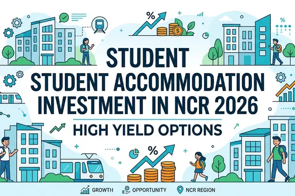 Student Accommodation Investment in NCR 2026 | High Yield Options