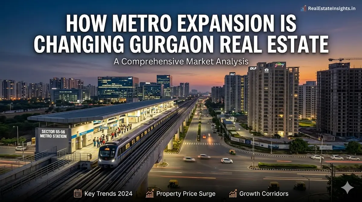 How Metro Expansion Is Changing Gurgaon Real Estate