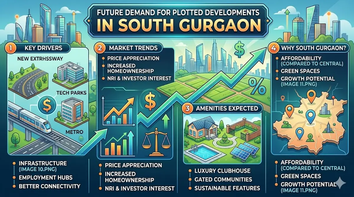 Future Demand for Plotted Developments in South Gurgaon