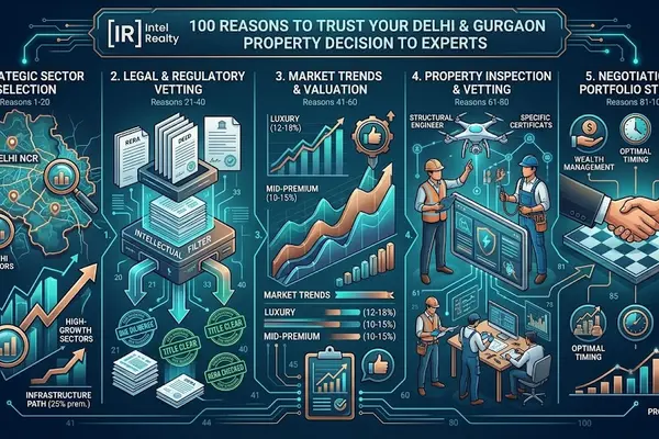 Intel Realty — 100 Reasons to Trust Your Delhi & Gurgaon Property Decision to Experts