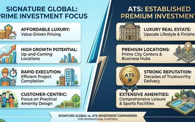 Signature Global vs ATS Investment Comparison