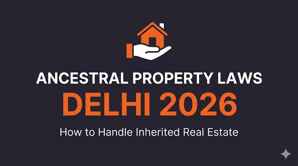 Ancestral Property Laws Delhi 2026 | How to Handle Inherited Real Estate
