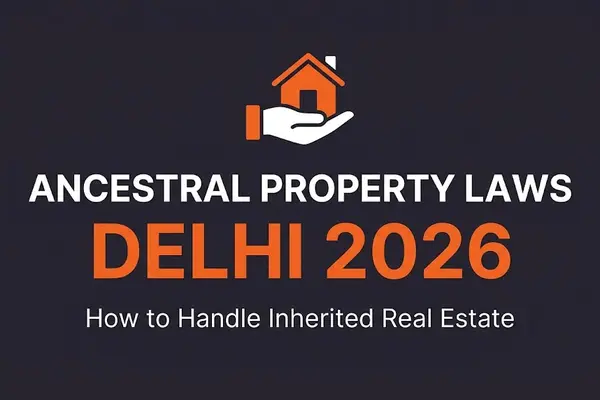 Ancestral Property Laws Delhi 2026 | How to Handle Inherited Real Estate