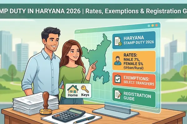 Stamp Duty in Haryana 2026 | Rates, Exemptions & Registration Guide