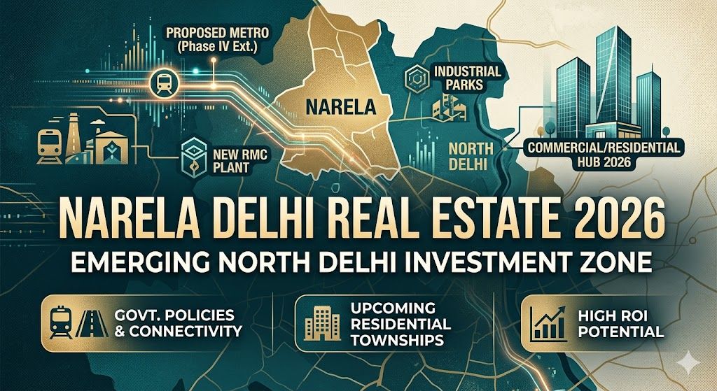Narela Delhi Real Estate 2026 | Emerging North Delhi Investment Zone