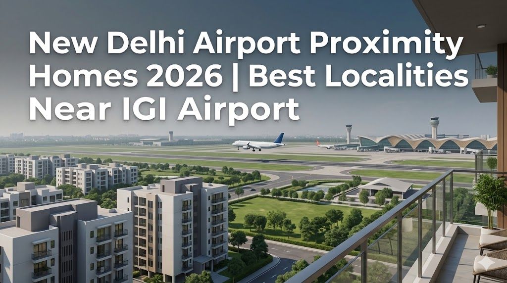 New Delhi Airport Proximity Homes 2026 | Best Localities Near IGI Airport
