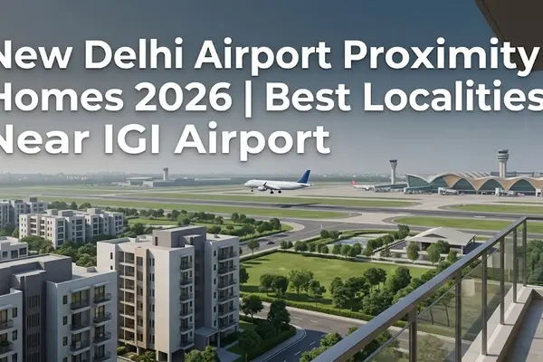 New Delhi Airport Proximity Homes 2026 | Best Localities Near IGI Airport