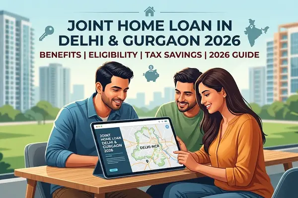 Joint Home Loan in Delhi & Gurgaon 2026 | Benefits, Eligibility & Tax Savings