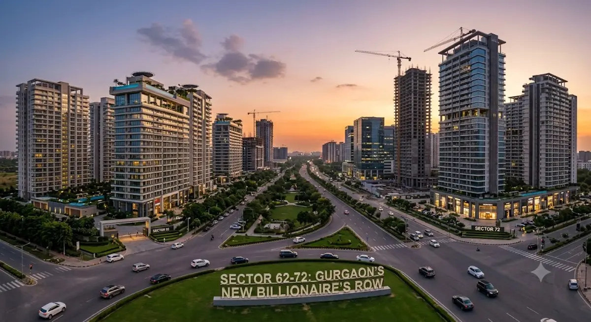 Sector 62-72 Gurgaon Transformation: The New Billionaire’s Row of NCR