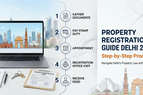 Property Registration Guide Delhi 2025 | Step-by-Step Process