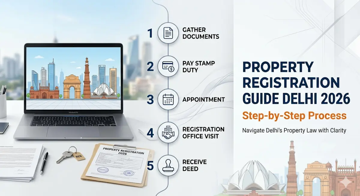 Property Registration Guide Delhi 2025 | Step-by-Step Process