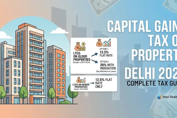 Capital Gains Tax on Property in Delhi 2026 | Complete Tax Guide