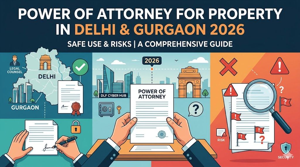 Power of Attorney for Property in Delhi & Gurgaon 2026 | Safe Use & Risks