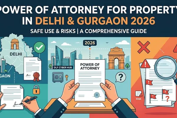 Power of Attorney for Property in Delhi & Gurgaon 2026 | Safe Use & Risks