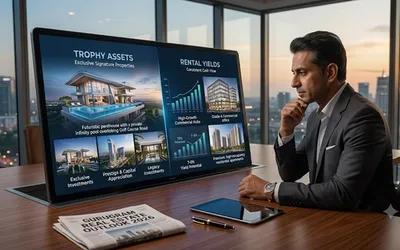 Trophy Assets vs Rental Yields: Where Gurugram UHNIs Invest in 2026