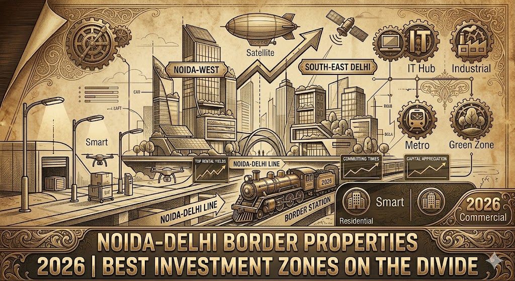 Noida-Delhi Border Properties 2026 | Best Investment Zones on the Divide
