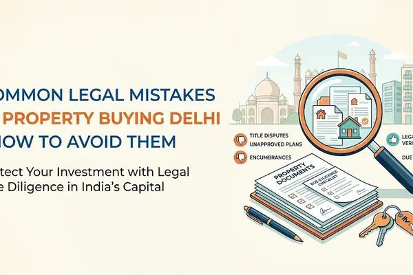 Common Legal Mistakes in Property Buying Delhi | How to Avoid Them