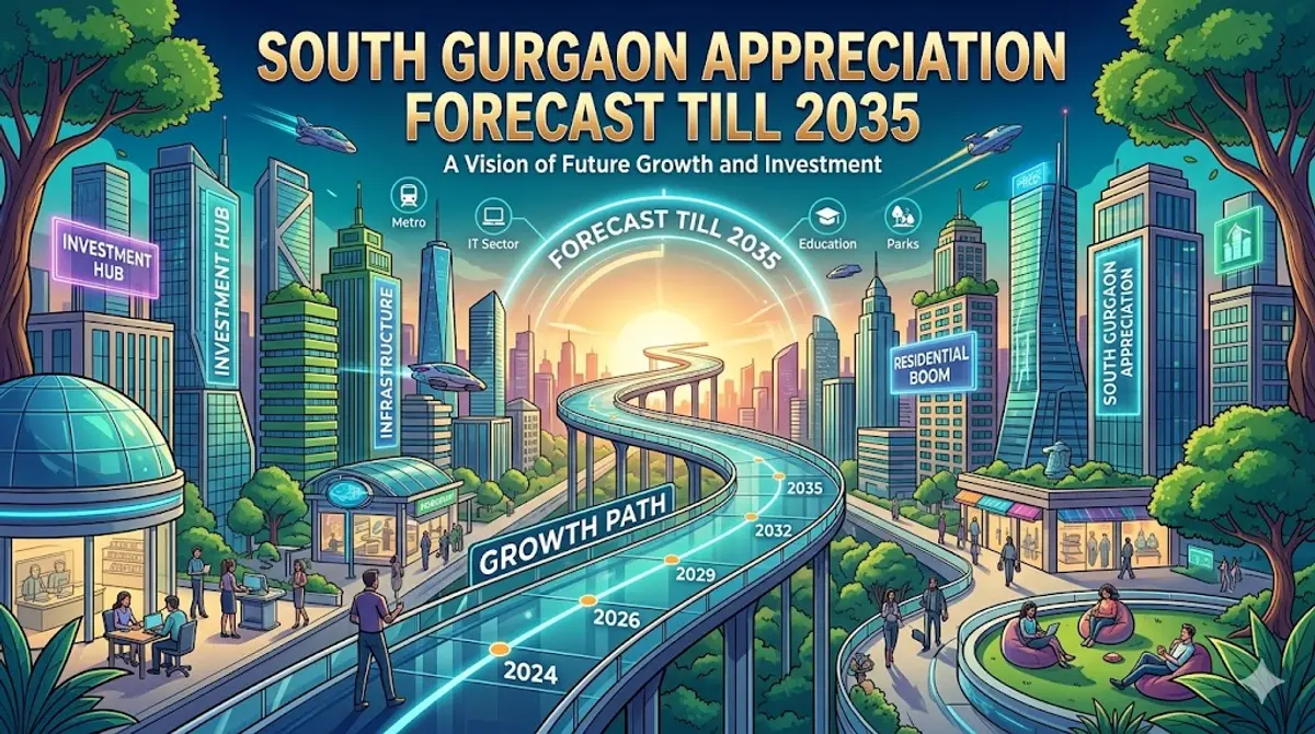 South Gurgaon Appreciation Forecast Till 2035