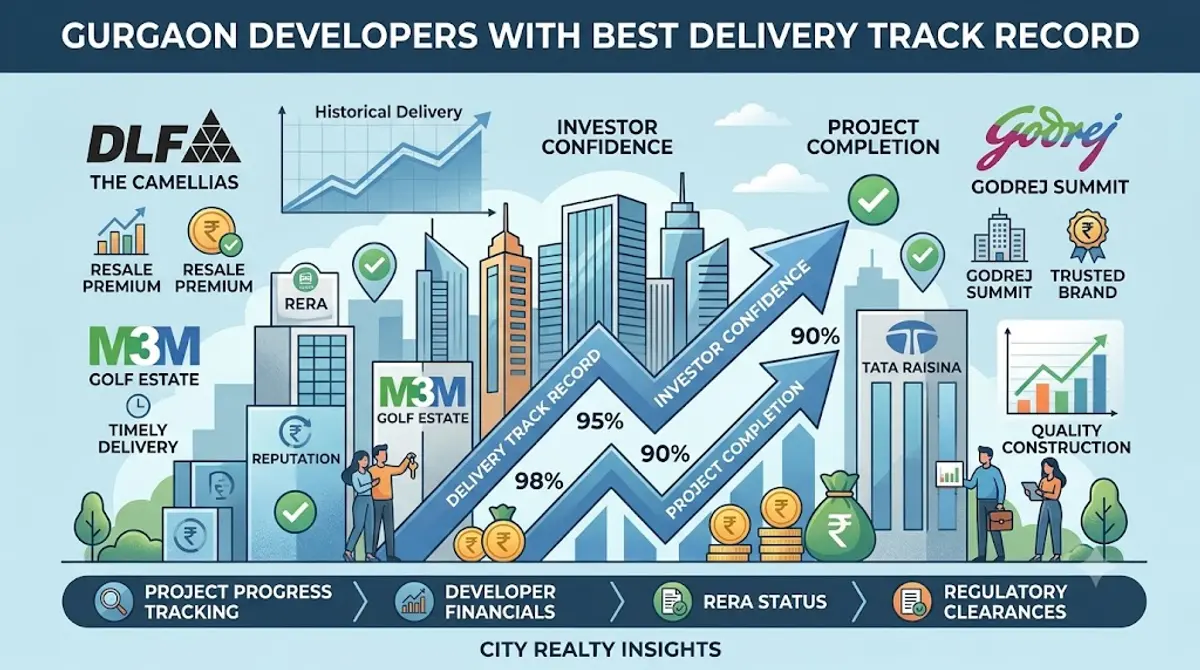 Gurgaon Developers With Best Delivery Track Record