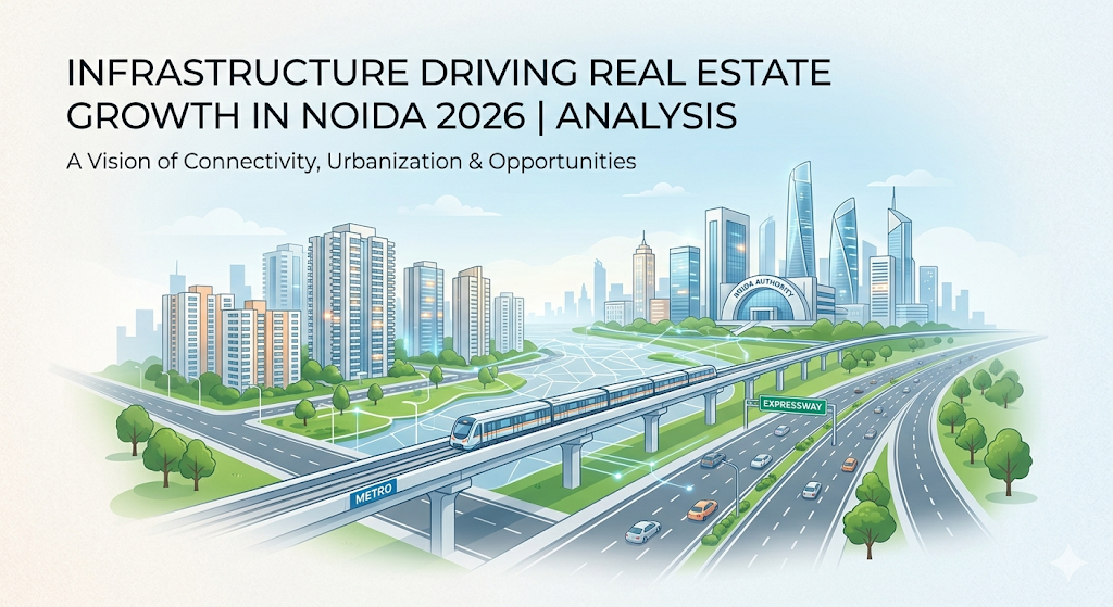 Infrastructure Driving Real Estate Growth in Noida 2026 | Analysis