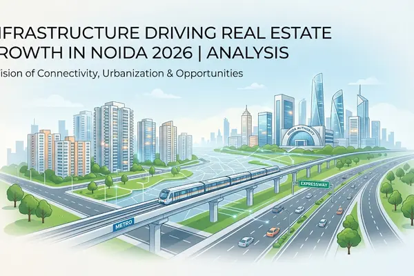 Infrastructure Driving Real Estate Growth in Noida 2026 | Analysis