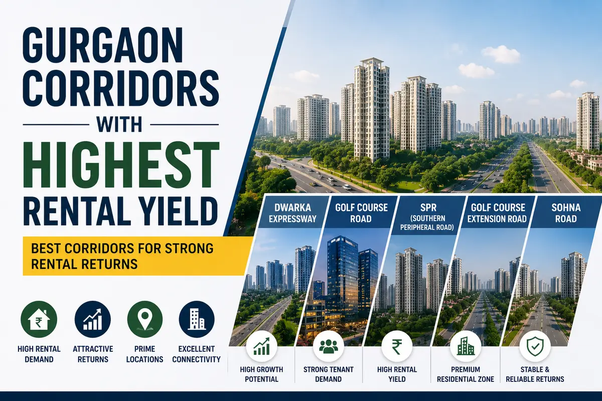 Gurgaon Corridors With Highest Rental Yield