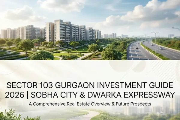 Sector 103 Gurgaon Investment Guide 2026 | Sobha City & Dwarka Expressway